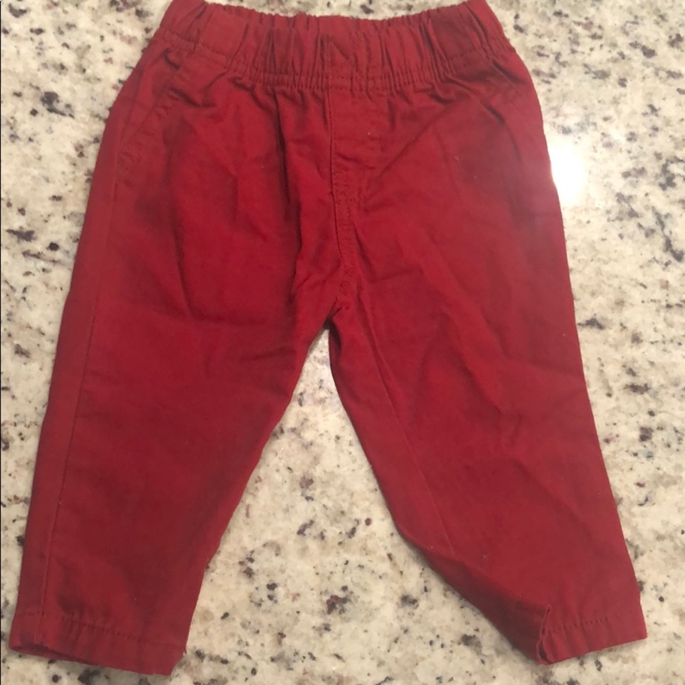 Carter’s Red Slacks 9M